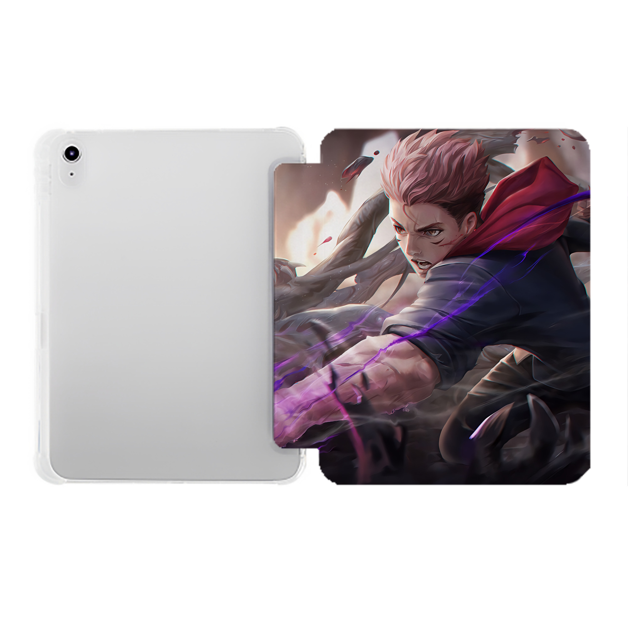 （画像用） SPY×FAMILY间谍家家酒 IPad ケース ペン収納付き 三つ折りスタンド PUレザー×シリコン 対応機種9.5/10.5/10.9インチ